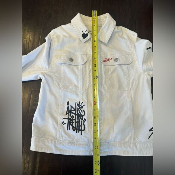 Zadig & Voltaire White Denim Jacket - Picture 10 of 12